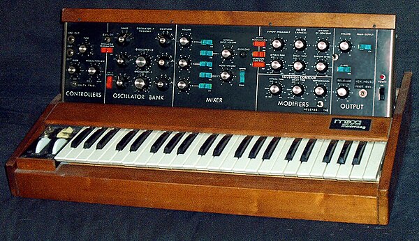 The Minimoog is one of the most popular analog synthesizers ever built