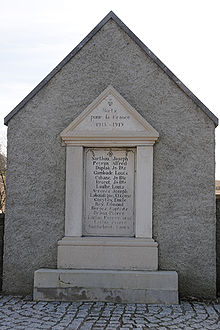Monument aux morts de Lanneplaà.