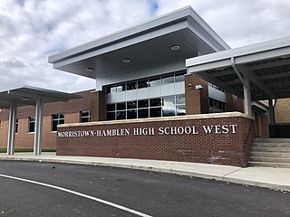 Morristown-Hamblen High School West High school in Morristown, Hamblen, Tennessee