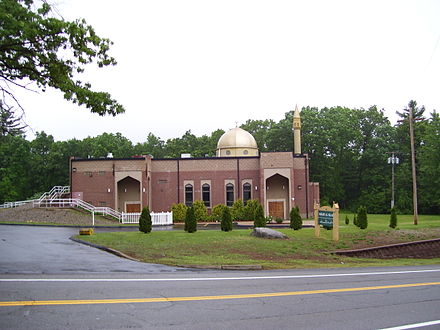 Masjid Al Islam mosque on Sayles Hill Road in North Smithfield