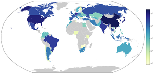 Motor vehicles produced by country 2013.png