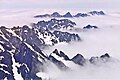 View from Mount Constance with Mt. Worthington in upper right corner