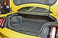 Export-spec RHD Mustang's rear trunk interior