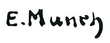 Edvard Munchin allekirjoitus