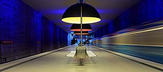 <span class="mw-page-title-main">Westfriedhof station</span> Station of the Munich U-Bahn