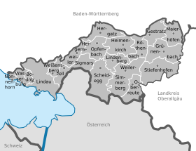 Les communes du district