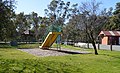 English: Slide at the public gardens at Murchison, Victoria