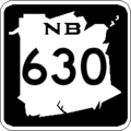 Shield of New Brunswick Highway 630