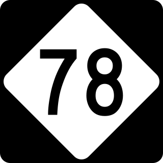 <span class="mw-page-title-main">North Carolina Highway 78</span> State highway in Lee County, North Carolina, US