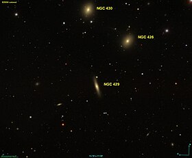 Suuntaa-antava kuva artikkelista NGC 429