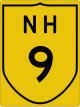 National Highway 9 shield))