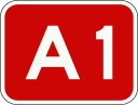 Escudo de la autopista A1}}