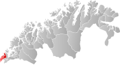 Kvæfjord within Troms og Finnmark