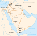 Routes commerciales terrestres des Nabatéens