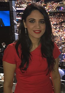 Namrata Brar during a debate (cropped).jpg