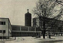 Piastenturm Mitte der 1930er Jahre