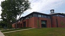 The seminary's new building, completed in 2014 New Brunswick Theological Seminary new building 2015.jpg