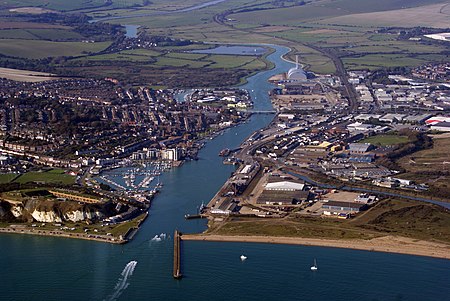 Newhaven, East Sussex, England 2Oct2011