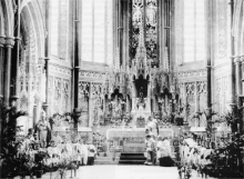 Newry Cathedral - 1910 Newry Cathedral New Sanctuary Opening.gif