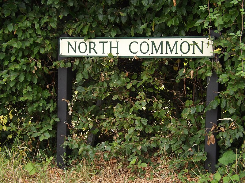 File:North Common sign - geograph.org.uk - 5087188.jpg