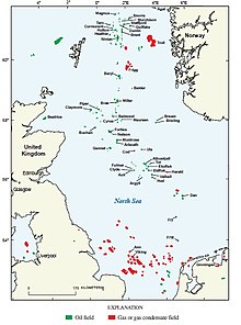 North Sea Oil Production Chart