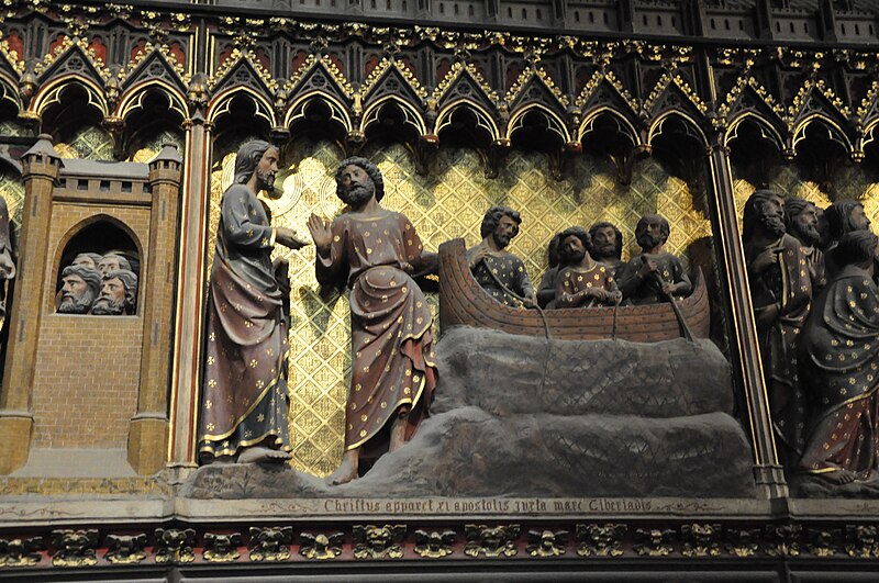 File:Notre-Dame de Paris, Jesus appears to apostles at sea of Galilee, 2013.JPG