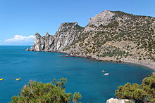 Crimea's south coast has a subtropical climate Novyi Svit IMG 2941 1725.jpg