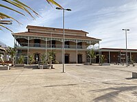 Vue extérieure de la nouvelle gare