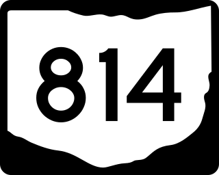 <span class="mw-page-title-main">Ohio State Route 814</span> State highway in Champaign County, Ohio, US