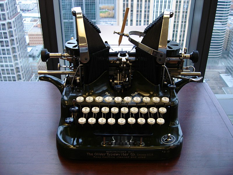 File:Oliver Typewriter No. 5.JPG