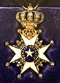 Badge of the Order with diamonds.