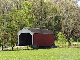 <span class="mw-page-title-main">Phillips Covered Bridge</span> Place in Indiana listed on National Register of Historic Places