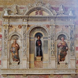 Giuliano d'Ognibene, Domenico Boccalaro, Altar of Nicola da Tolentino