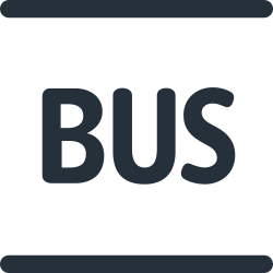 File:Paris transit icons - Bus.svg