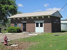 Parkin Water Company water treatment plant in Parkin Parkin AR 2012-03 022.jpg