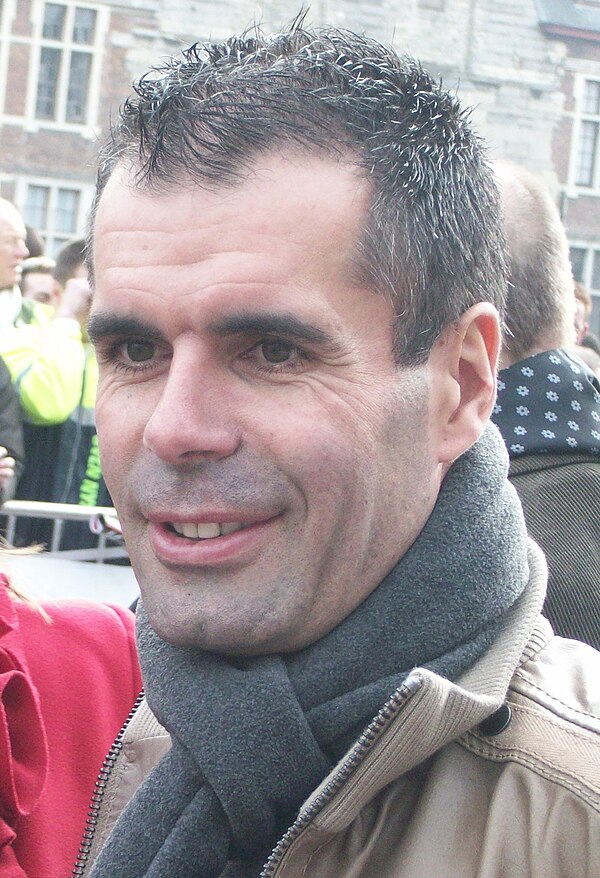 Van Petegem at the 2009 Omloop Het Nieuwsblad