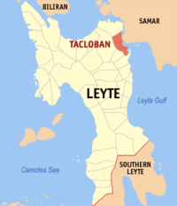 Tacloban na mapě