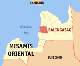 Mapa a pakabirukan ti Balingasag