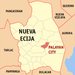 Kaart van Palayan