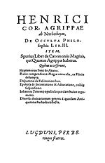 Skeudennig evit De occulta philosophia libri tres