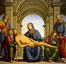 『キリストの哀悼』(1483-1493年頃、ピエトロ・ペルジーノ)