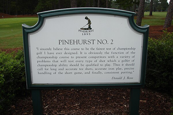 Image: Pinehurst No. 2