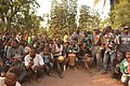 Playing the Talking Drum