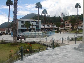 Nueva Plaza de Armas de Yungay, Plaza principal del distrito