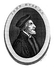 Medallón Retrato de Jan Hus