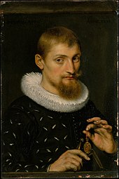 Portrait of a Young Scholar, 1597 Portrait of a Man, Possibly an Architect or Geographer MET DT8854.jpg