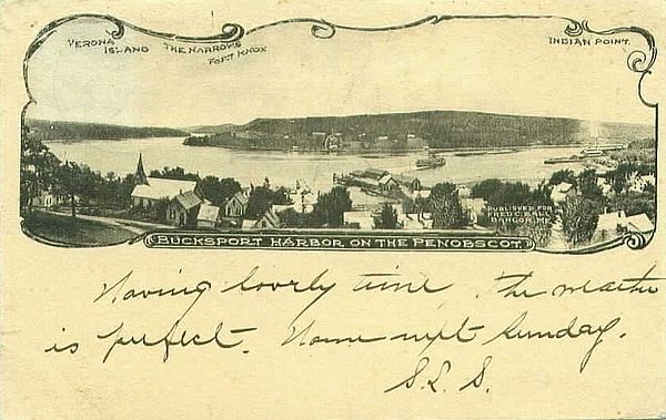 Bucksport Harbor, about 1905