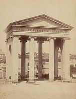 Milano, Porta Ticinese (před rokem 1880)