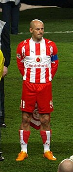 Predrag Đorđević, Chelsea v Olympiakos match - 20080305.jpg