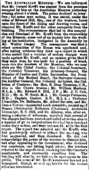 Press report of Krefft's eviction (24 September 1874).[157]